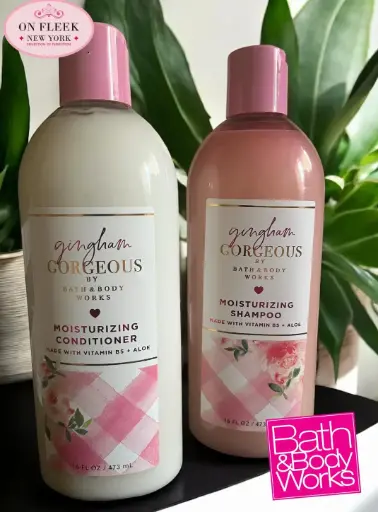 Bath & Body Works Gingham Gorgeous Shampoo, Conditioner 