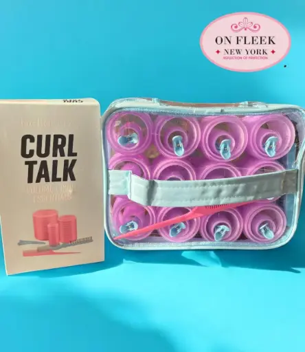 Bella pro hair rollers set 51pcs (12 hair clips , 36 rollers L,M,S,  2 hair comb, clear bag)