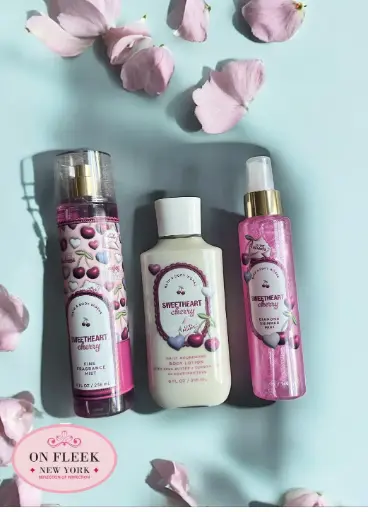 Bath & Body Works Sweetheart Cherry (Body mist, Diamond Shimmer, Body Lotion)