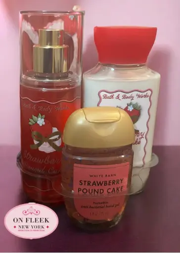 BATH & BODY WORKS YOU BAKE MY DAY MINI GIFT SET (hand sanitizer, lotion , body mist )