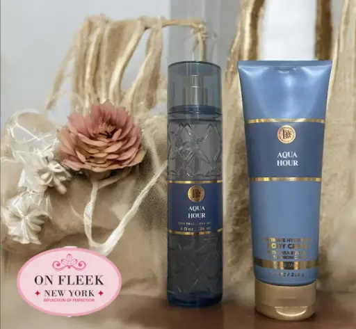 BATH &BODY WORKS Aqua Hours  ( Body cream, Body Mist )