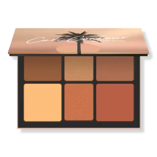 Smash Box Cali Contour medium- dark bronze & glow palette 