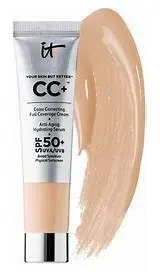 IT Cosmetics Mini CC+ Cream Full Coverage Foundation with SPF 50+- light neutral 