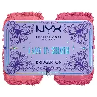 NYX lady in silver Bridgerton Blush Palette ( Getting Butta ,For the butta )