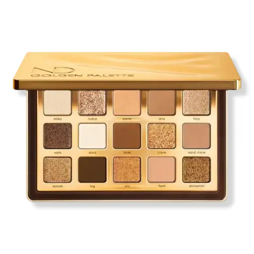 Natasha Danona Golden eyeshadow palette 