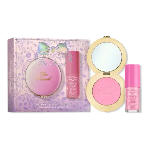 Too Faced Dream Alittle Dream  limited edition Blush & Gloss Set 