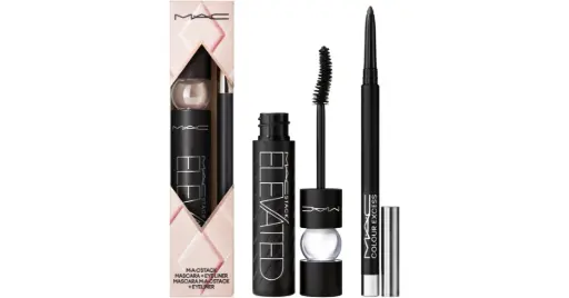 M.A.C  forseeable future eyes  kit (mac stack mascara +eyeliner )