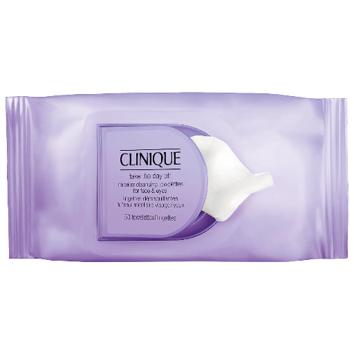 Clinique Take the Day Off Micellar Cleansing Makeup Remover Towelettes - 50ct