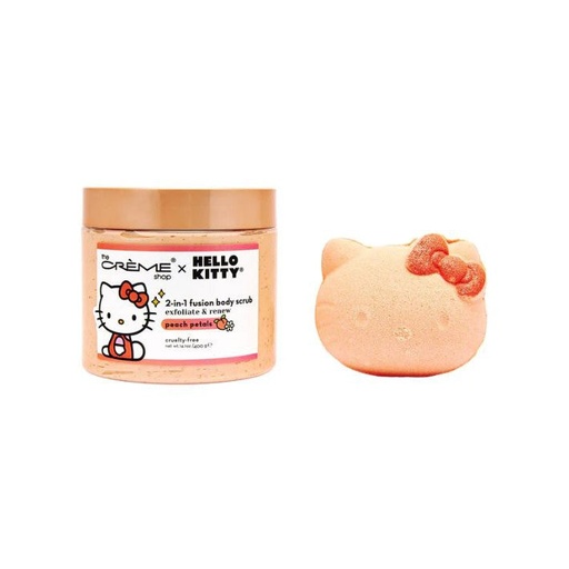 The Creme Shop X Hello Kitty - Silky Skin Spa Set - Peach Petals