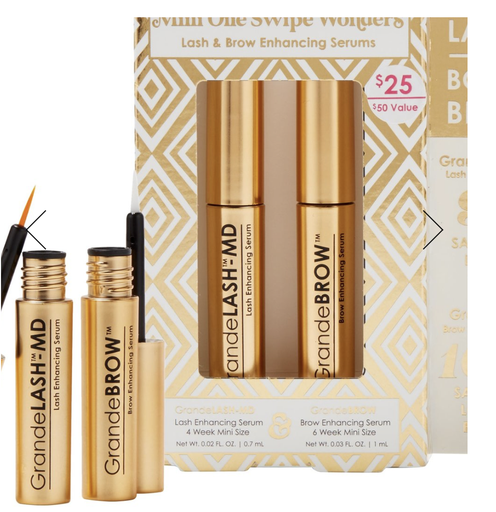 Grande Cosmetics Mini One Swipe Wonder Lash and Brow Set