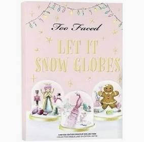 Too Faced Let It Snow Globe Trio Palette Set
