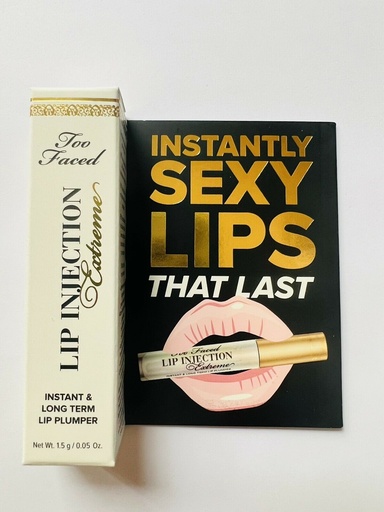 [651986977581] Too Faced Lip Injection Extreme Instant & Long Term Plumper Travel Size