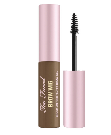 [651986010936] Too Faced Brow Wig Brush on Hair Fluffy Brow Gel - Soft Brown