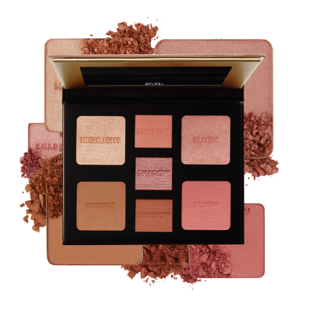 [717489378000] Milani The Look All Inclusive Eye and Cheek Face Palette - 110 Light to Medium