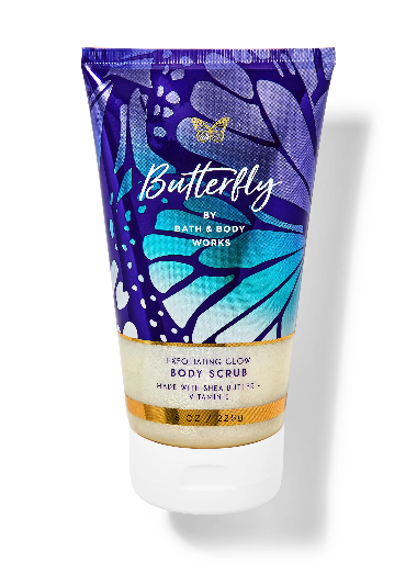 [667557269559] Bath & Body Works Butterfly Body Scrub
